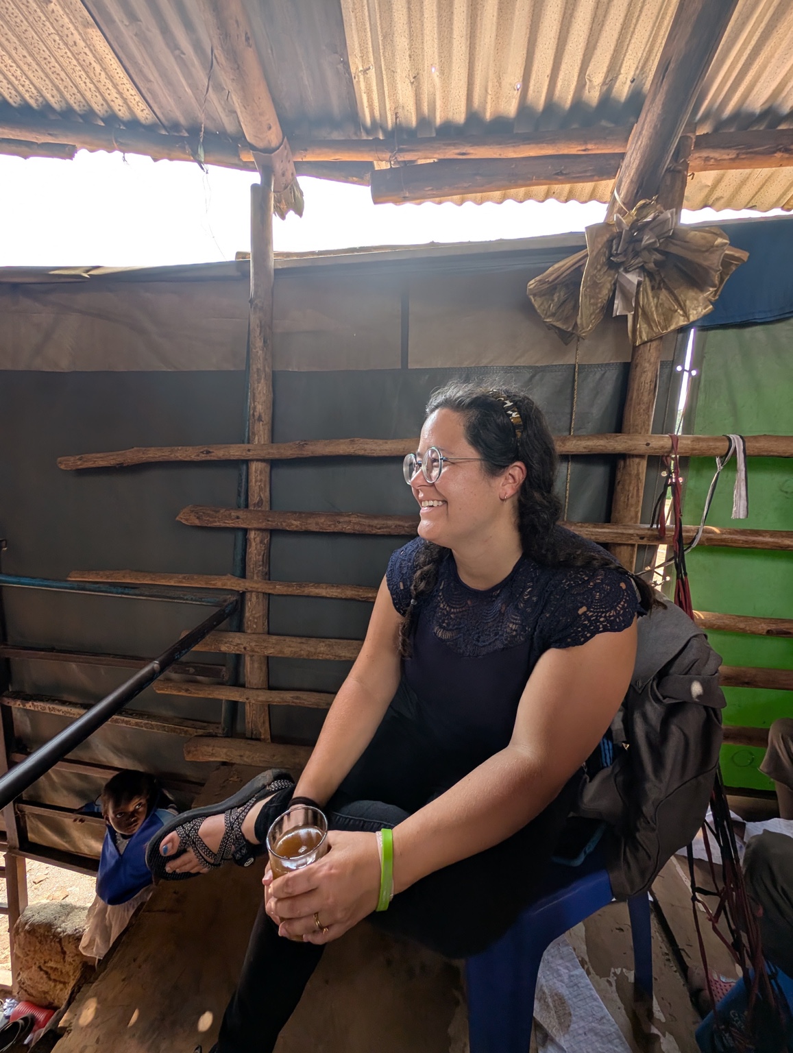 Emily Ndawula, founder of Walk Along Ministries, serving in Uganda